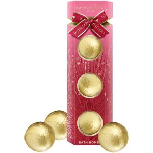Baylis & Harding - Midnight Cherry - Gift Set - Bruisballen voor in Bad - 3x100 g
