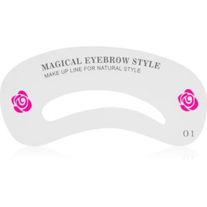 Lash Brow - Eyebrow Stencil - Wenkbrauw Accessoires - 24 Stuks