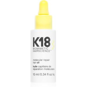 K18 Molecular Repair Hair Oil Voedende Droge Olie voor Beschadigd en Broos Haar 10 ml