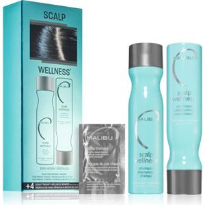 Malibu C Scalp Wellness Collection set voor een droge hoofdhuid