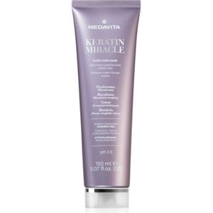 Medavita Keratin Miracle Sleek Hair Mask Hydraterende Egaliserende Masker 150 ml