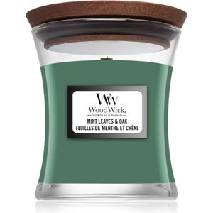 WoodWick - Mint Leaves & Oak Mini Candle