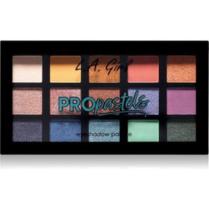 L.A. Girl Cosmetics - PRO Pastels - Oogschaduw Palette - 18 g