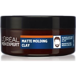 L’Oréal Paris Men Expert Messy Hair Haarstyling Klei met Matterend Effect 75 ml