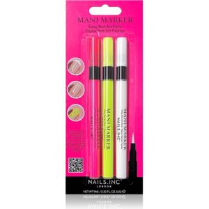 Nails Inc. Mani Marker Trio Manicure Set 3x3 ml