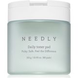 NEEDLY - Daily Toner Pad - Exfoliërende Pads - Vette en Problematische Huid - 80 st