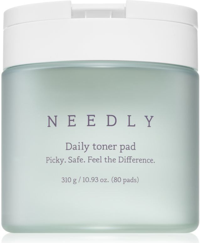 NEEDLY - Daily Toner Pad - Exfoliërende Pads - Vette en Problematische Huid - 80 st