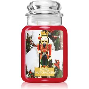 Village Candle Royal Nutcracker geurkaars (Glass Lid) 602 gr