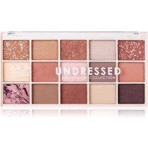 MUA Makeup Academy - Professional 15 Shade Palette - Oogschaduw Palette - Tint Undressed - 12 g