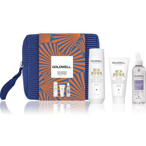 Goldwell - Dualsenses Summer Heroes - Travel Set - Blauw - Shampoo, Conditioner, Glansolie