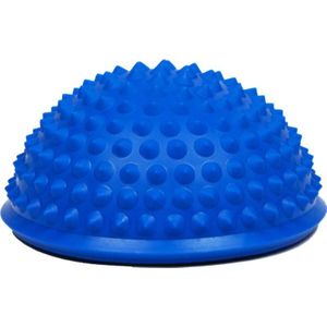 Rehabiq Balance Air Pad bosu-balansbal met massage-elementen voor voeten kleur Blue 1 st