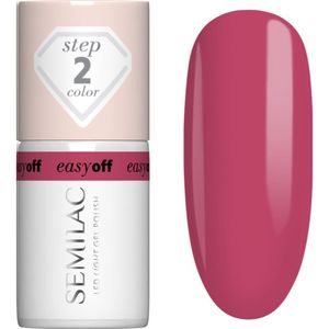 Semilac Easy Off Step 2 Gel Nagellak voor UV/LED Lamp Tint Pink Coral 7 ml