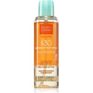 MartiDerm Sun Care Bronze D Body Spray Body Spray Snel Bruining SPF 30 155 ml