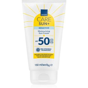 Avon Care Sun + Sensitive - Hydraterende Crème - SPF 50 - 150 ml