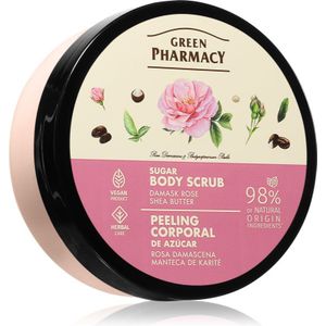 Green Pharmacy - Damask Rose & Shea Butter - Body Scrub - 200 ml