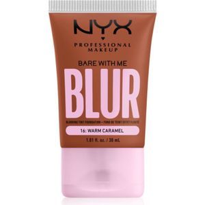 NYX Professional Makeup Bare With Me Blur Tint Hydraterende Make-up Tint 16 Warm Caramel 30 ml