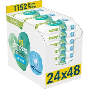 Pampers Harmonie Aqua Vochtige Reinigings Doekjes voor Kinderen 24x48 st