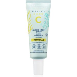 Bielenda C Marine Care Hydro-cream deeply moisturizing and protective SPF 50 Hydraterende en Beschermende Crème met Vitamine C SPF 50 40 ml