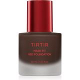TIRTIR Mask Fit Red Foundation Verhelderende Vloeibare Make-up met Hydraterende Werking Tint 49N Deep Chestnut 30 ml