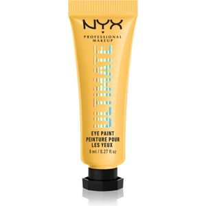 NYX Professional Makeup Pride Ultimate Eye Paint Crèmige Oogschaduw voor Gezicht en Lichaam Tint 06 Sun Gaze (Yellow) 8 ml