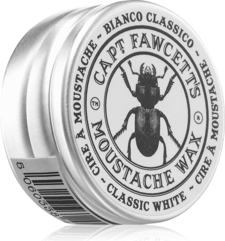 Captain Fawcett - Moustache Wax Bianco Classico - Haarwax - 15 ml