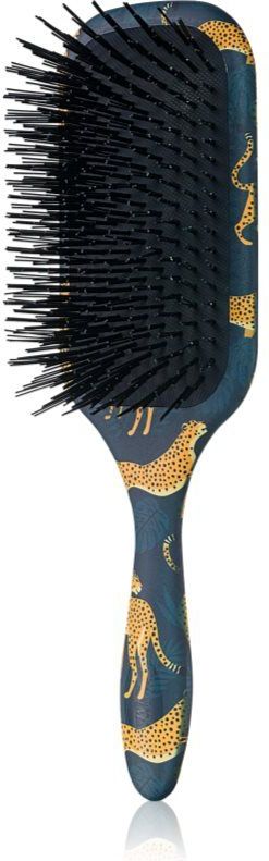 Denman - D90L Tangle Tamer Ultra Deluxe - Platte Haarborstel - Leopard - 1 st