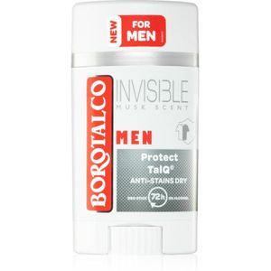 Borotalco MEN Invisible Roll-On Tegen Witte en Gele Vlekken geuren Musk Scent 40 ml