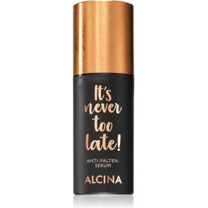Alcina It's never too late! Anti-Rimpel Serum 30 ml