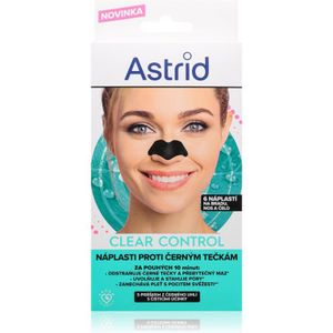 Astrid - Clear Control - Gezichtsreinigend Strips - 6 st