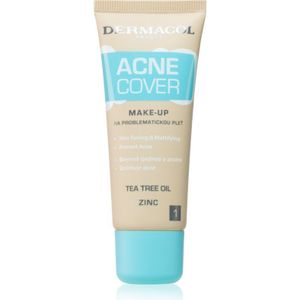 Dermacol Acne Cover Kalmerende Foundation met Tea Tree Olie Tint No.1 30 ml