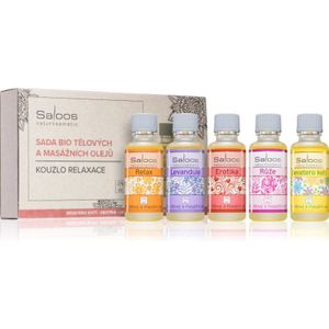 Saloos - Bio Body And Massage Oils The Magic Of Relaxation - Massage Olie - Cadeauset - 5 x 20 ml