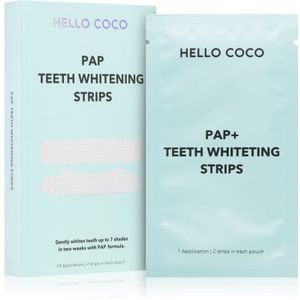 Hello Coco PAP+ Teeth Whitening Strips Whitening Strips voor Tanden 28 st