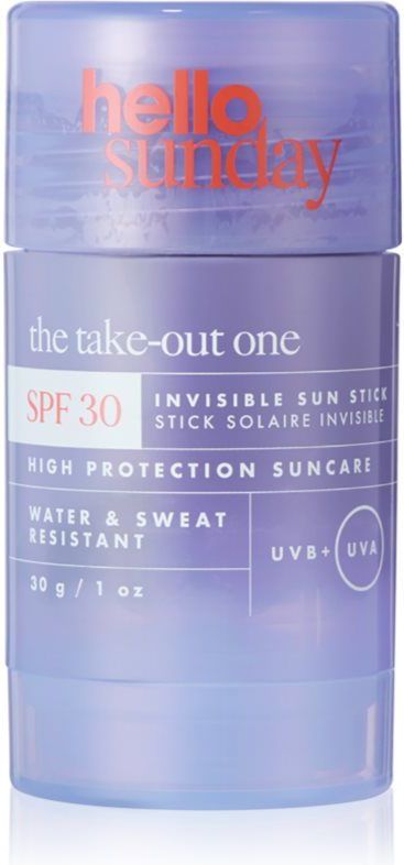 Hello Sunday - The Take-Out One Invisible Sun Stick - Beschermende Hydratatie Stick - SPF 50 - 25 g