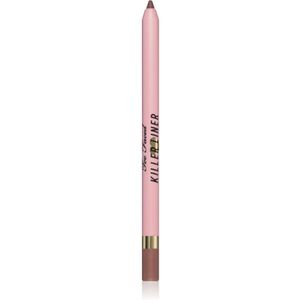 Too Faced Killer Liner 36 Hour Waterproof Gel Eyeliner Pencil Waterproef Gel Potlood voor Eyeliner voor Langdurige Effect Tint Killer Taupe 1,2 g