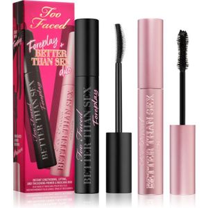 Too Faced Foreplay + Better Than Sex Duo Gift Set voor de Ogen