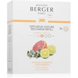 Maison Berger Paris Citrus Breeze auto luchtverfrisser Navulling 2x17 g