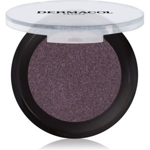 Dermacol Compact Mono oogschaduw voor nat en droog gebruik Tint 07 Metal Burgundy 2 g