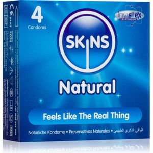 Skins Natural - Condooms - Vanilla - 4 st
