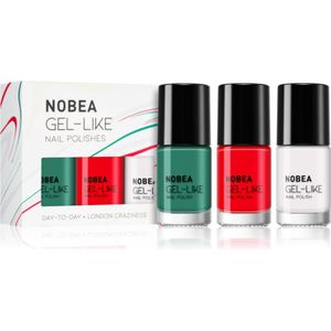 NOBEA Day-to-Day Vienna Calmness Set nagellak set 3x6 ml