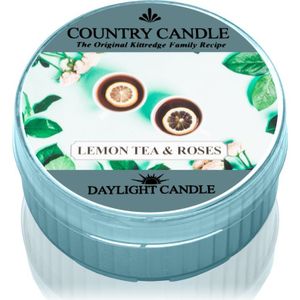 Country Candle Lemon Tea & Roses theelichtje 42 g
