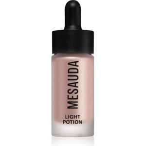 Mesauda Milano Light Potion vloeibare highlighter met druppelaar Tint 201 Polyjuice 15 ml