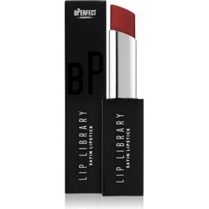 BPerfect - Lip Library Satin - Lippenstift - Scarlet - 3 g