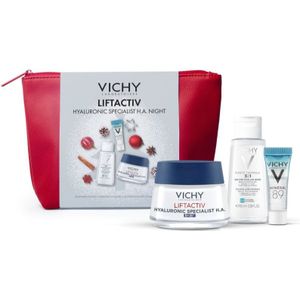 Vichy Liftactiv H.A. Night Set kerstset voor Huid Versteviging