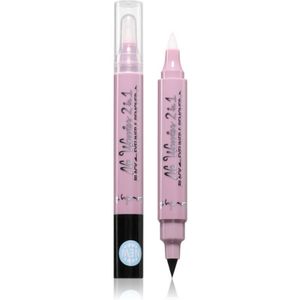 Lovely - No Worries 2 in 1 - Dubbelzijdige Eyeliner en Concealerpen - Bruin - 1 st