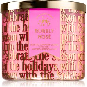 Bath & Body Works Bubbly Rosé geurkaars 411 g