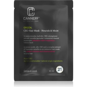 Canneff Green CBD Haarmasker - Herstellend - Hydraterend - 25 ml