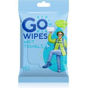 GoWipes Wet Towels Verfrissende Vochtige Doekjes 15 st