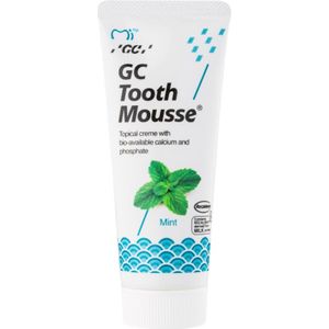 GC Tooth Mousse Reminaliserende Beschermende Crème voor Gevoelige Tanden zonder Fluoride Smaak Mint 35 ml