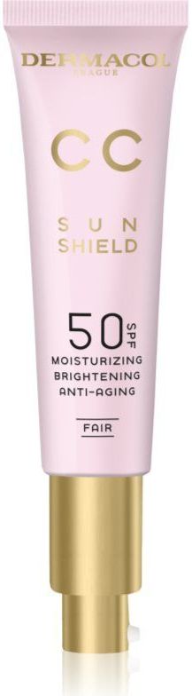 Dermacol CC Sun Shield CC Crème met verjonging Werking SPF 50 Tint Fair 30 ml