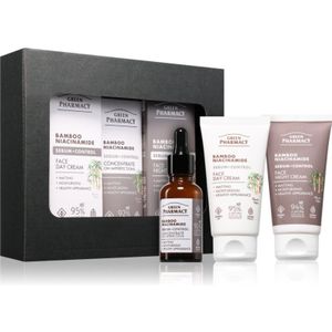 Green Pharmacy Bamboo & Niacinamide Set Gift Set voor Perfecte Huid